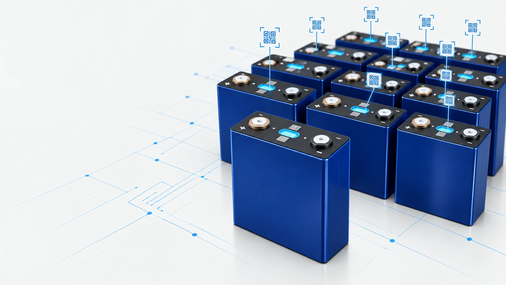 Brand-new Grade A battery cells with individual traceability