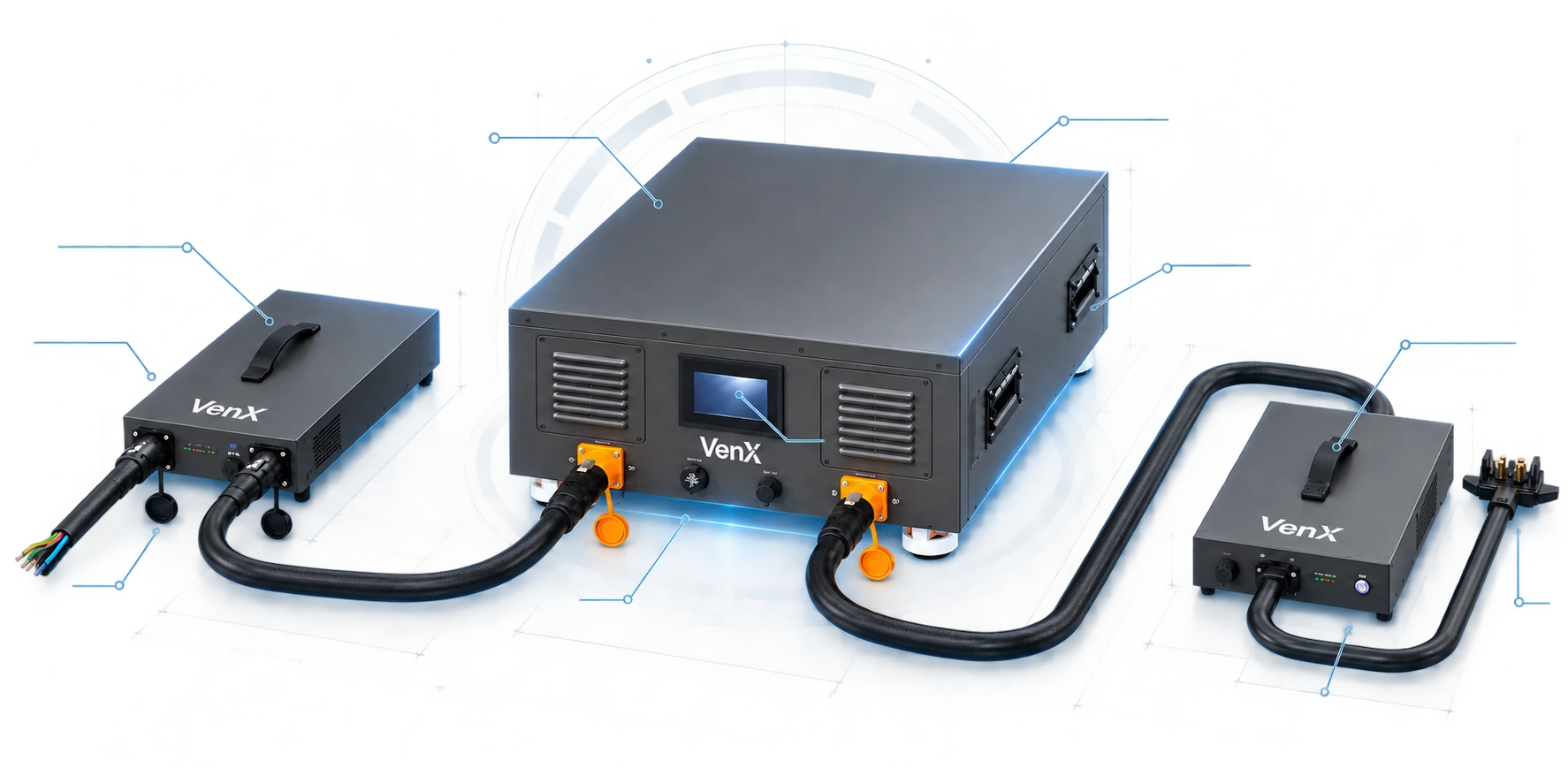 VenX OP-25 mobile energy system