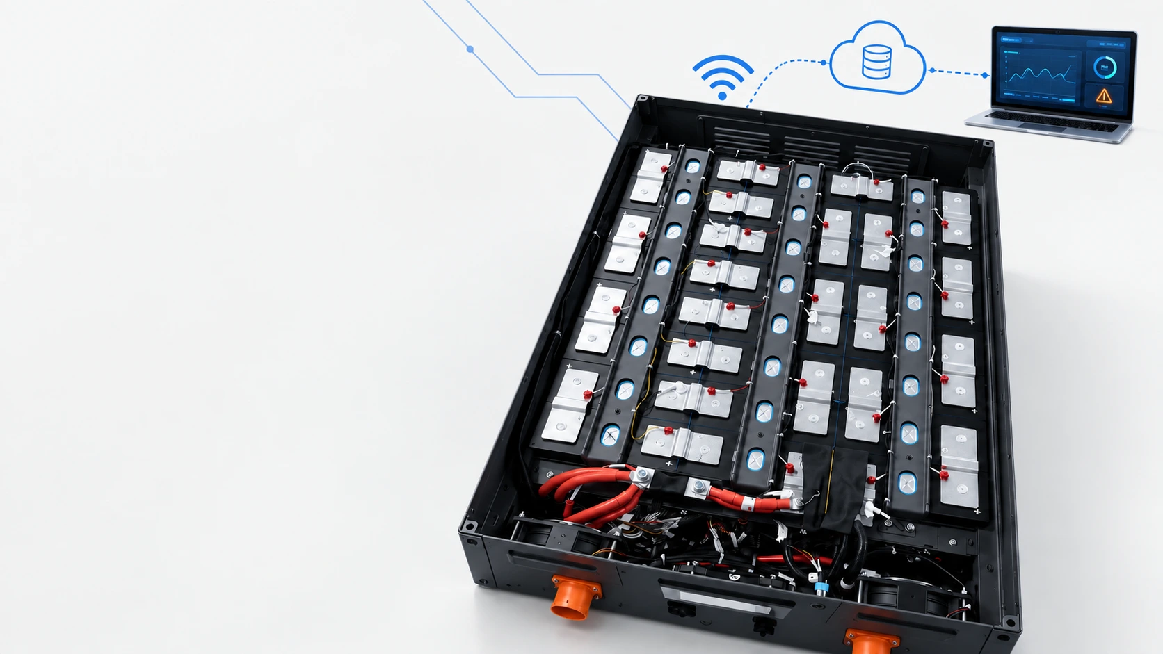 Open VenX Power Box transmitting operating and fault data by Wi-Fi for remote diagnostics
