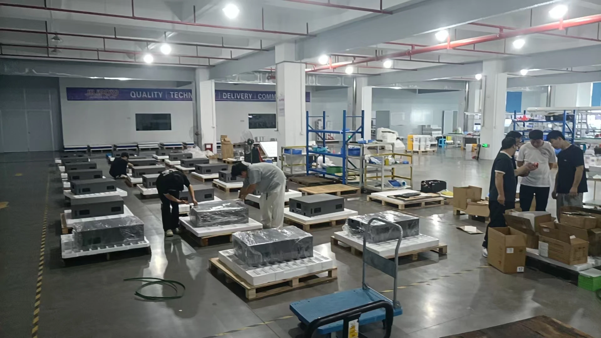 VenX Power Box production floor in Shenzhen
